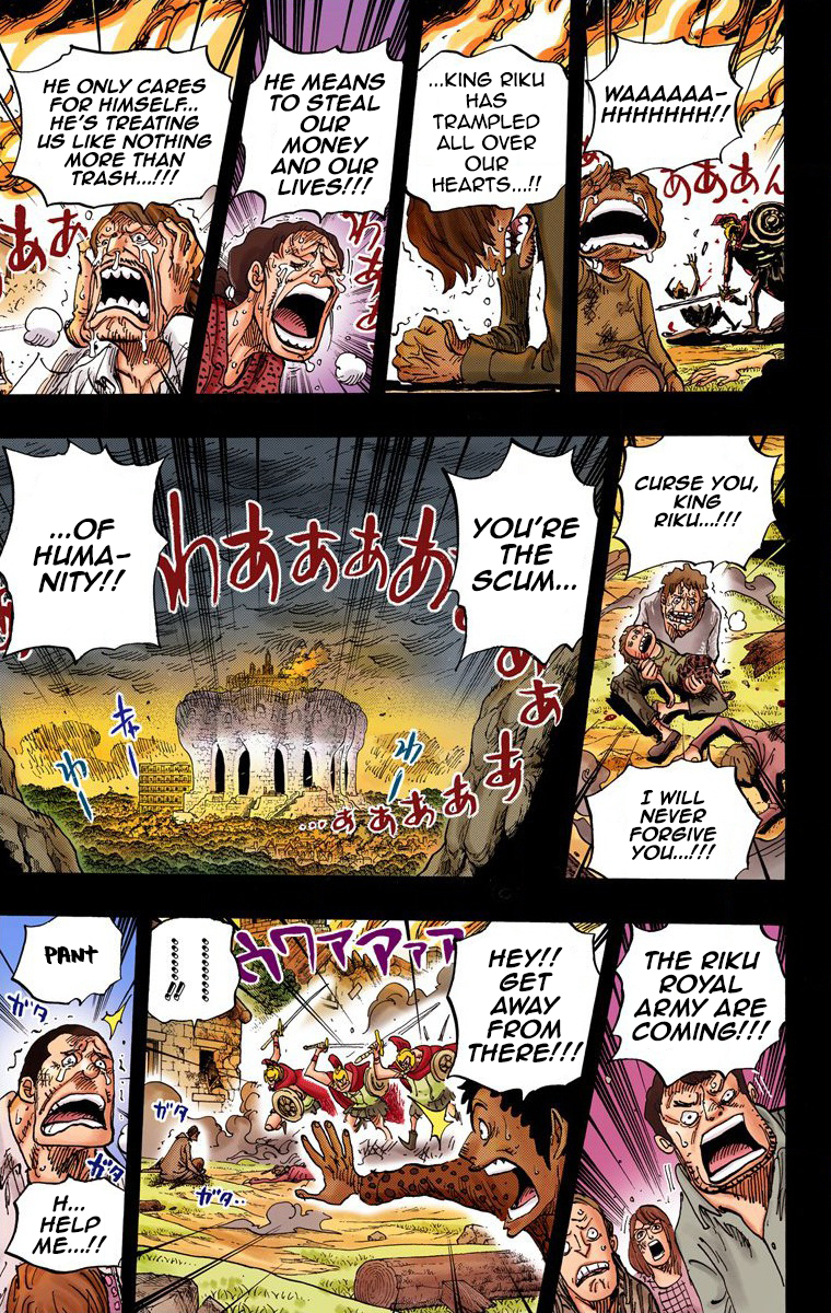 One Piece - Digital Colored Comics Chapter 728 7